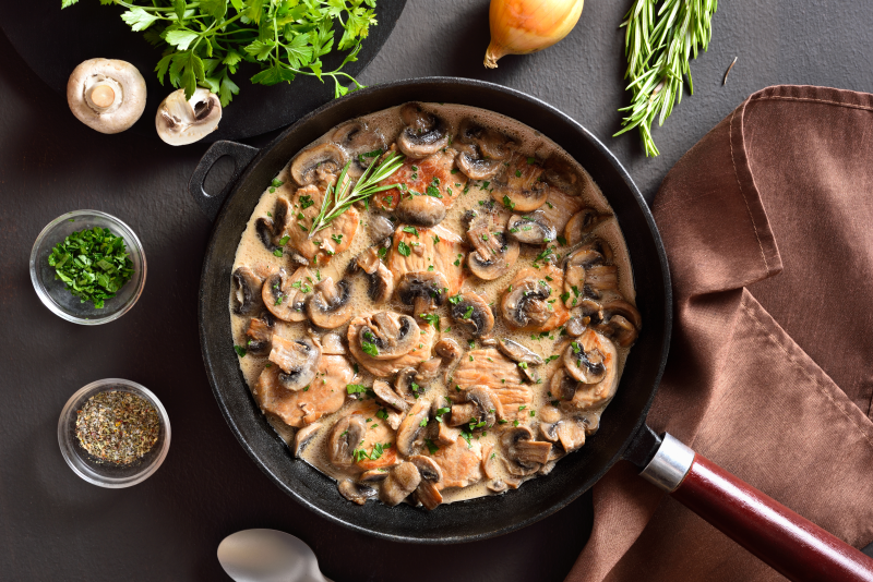 Mushroom casserole