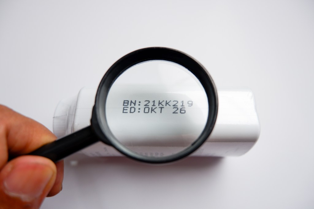 Product expiration date