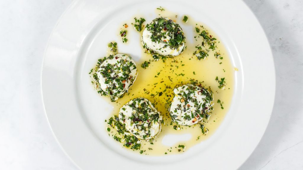 Dr. Berg marinated-goat-cheese 