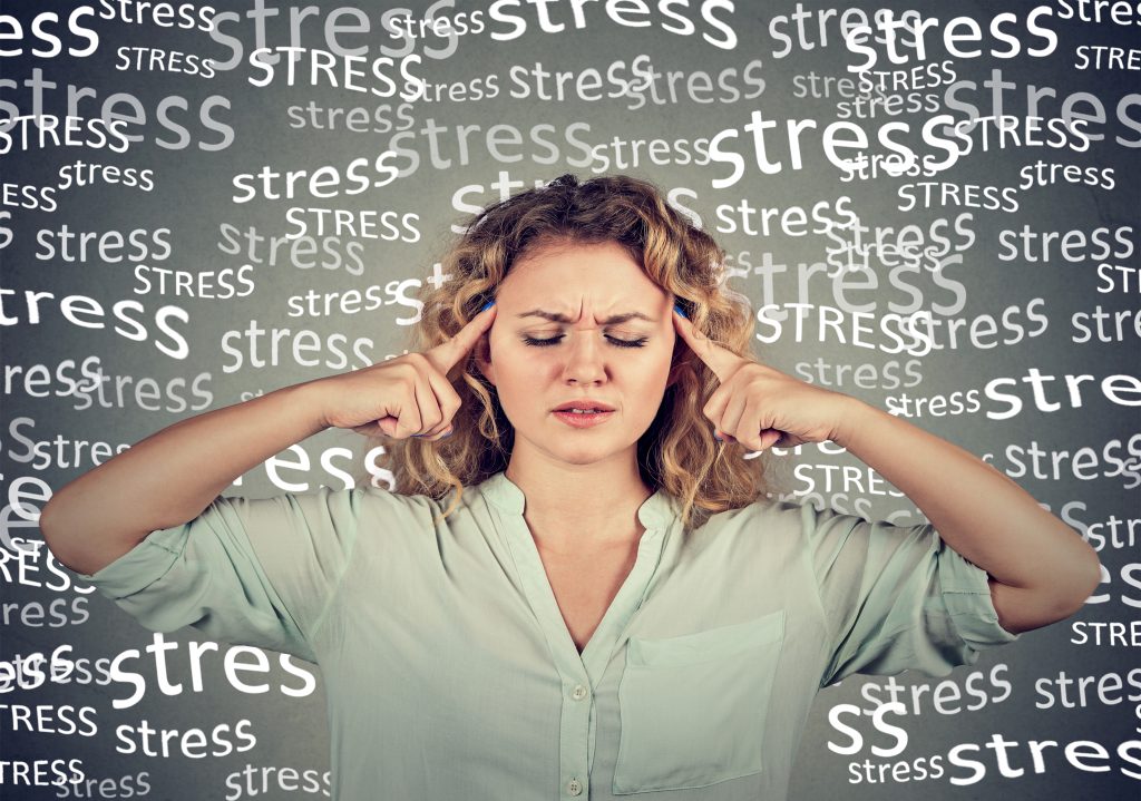 Stressed woman 