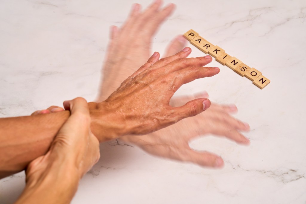 Shaking hands