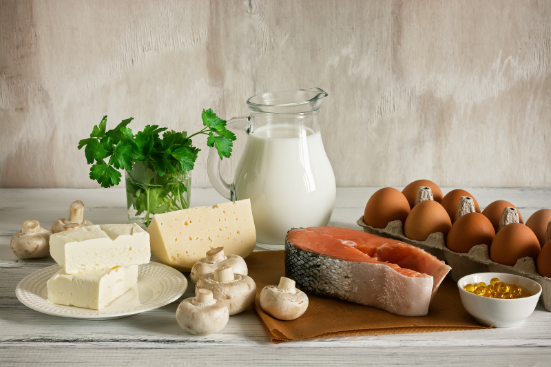 Dietary sources of Vitamin D
