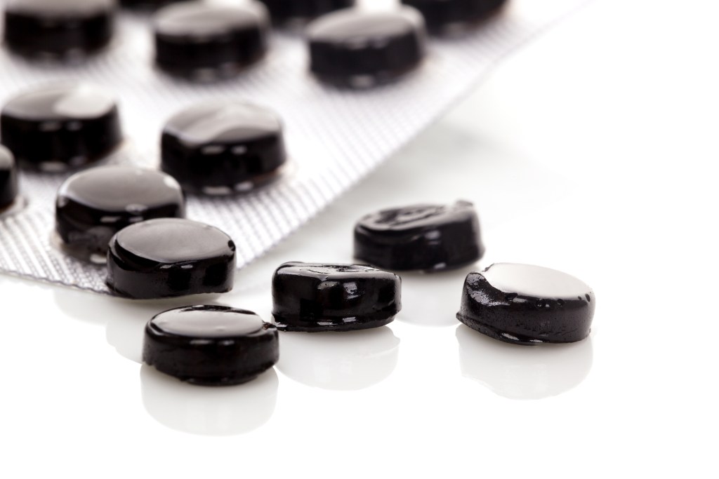 Shilajit supplements on a table