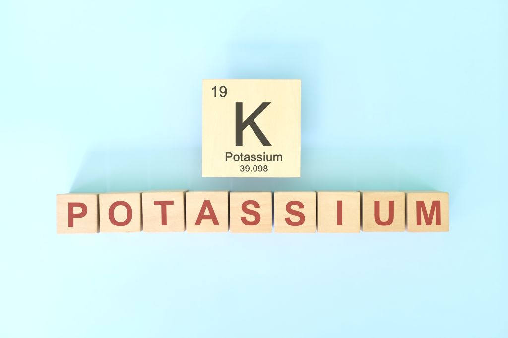 Potassium chemical element symbol
