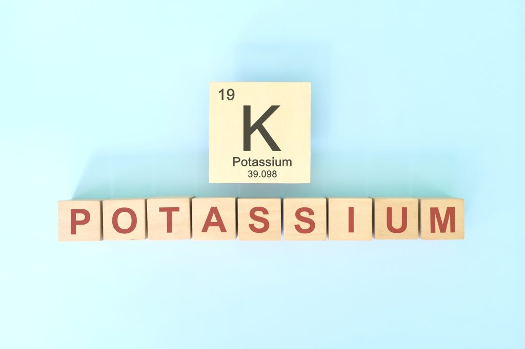 Potassium chemical element symbol