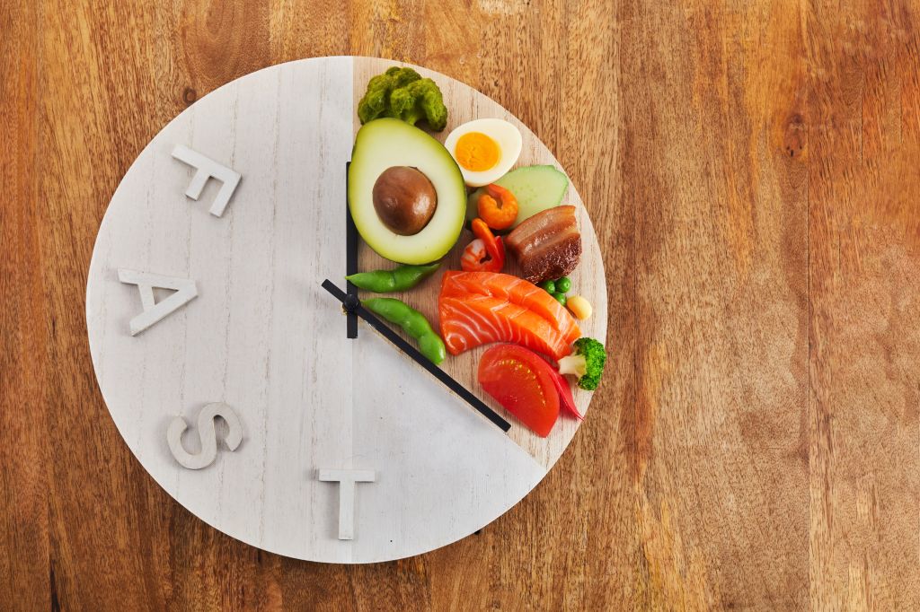 intermittent fasting eating period clock