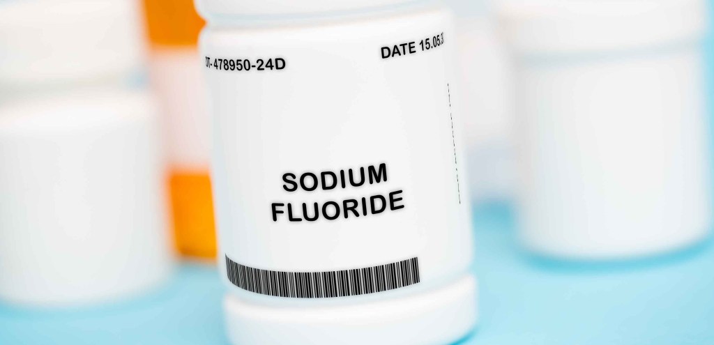 Sodium fluoride compound