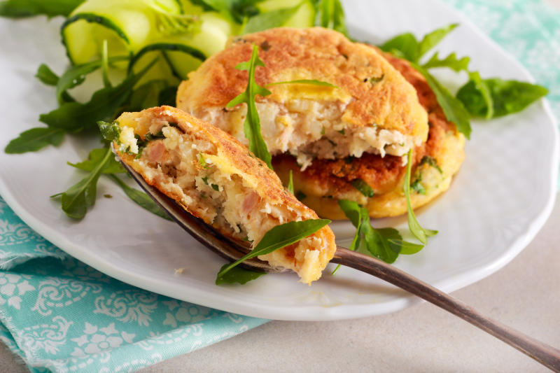 Keto tuna cakes