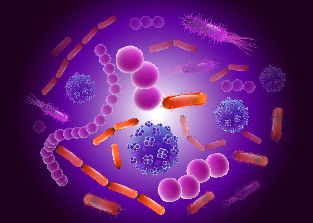 Different microbes