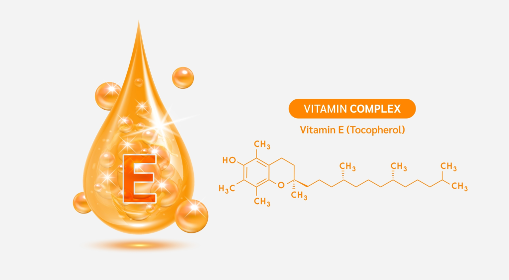 Vitamin E illustration