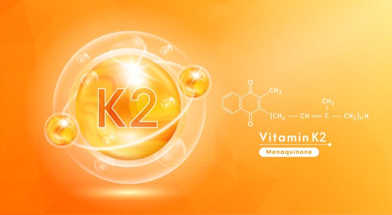 Vitamin K2 illustration