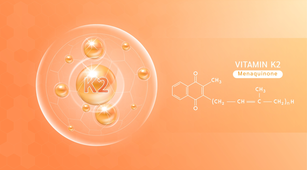 Vitamin K2 illustration