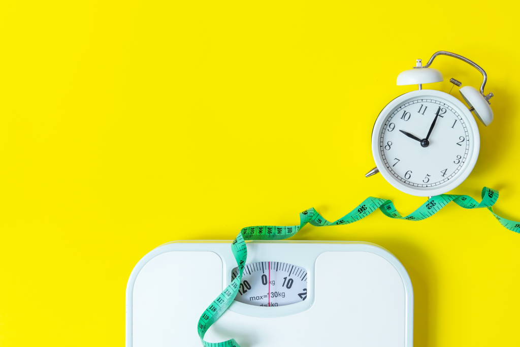 Scale and a measuring tape