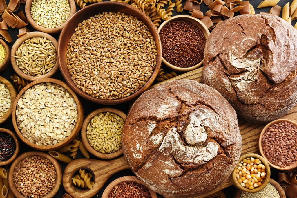 What Foods Are High in Zinc? this is the example Variety of whole grains