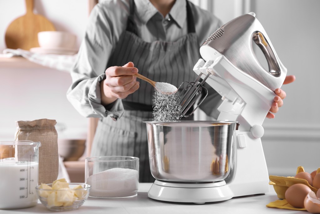 Woman baking