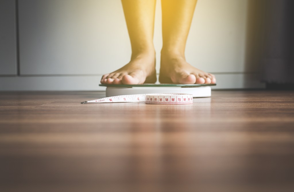 measuring body weight