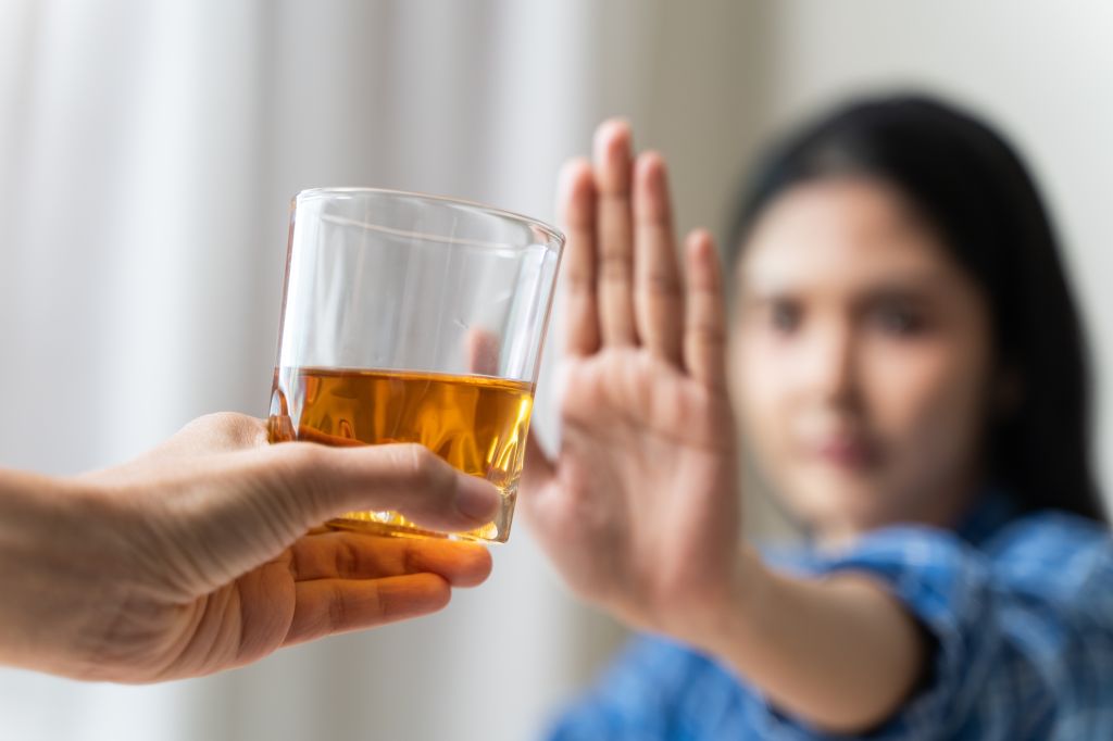 No alcohol