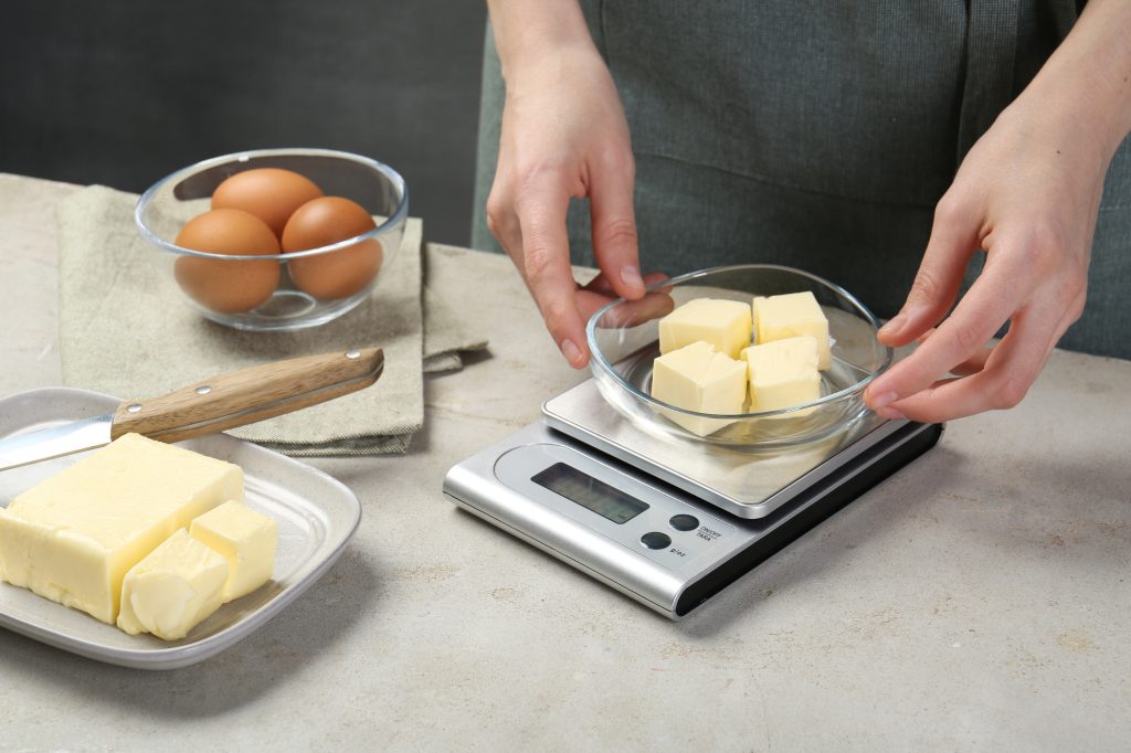 Weighing fat and protein