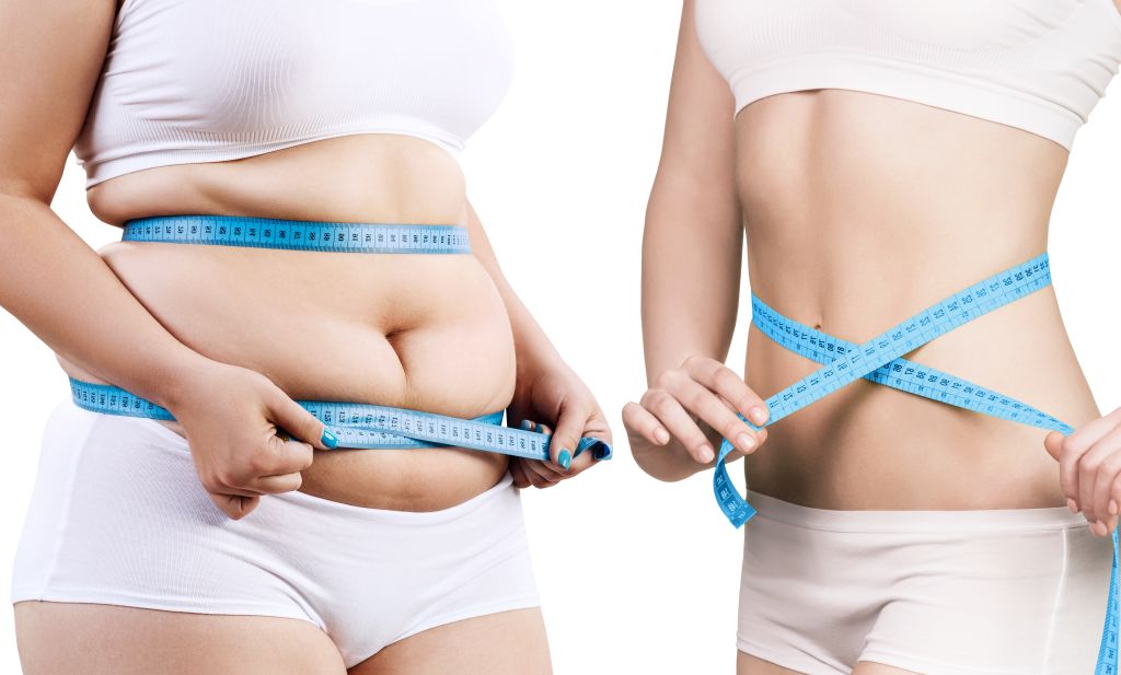 Weight loss concept