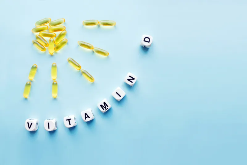 Vitamin D capsules