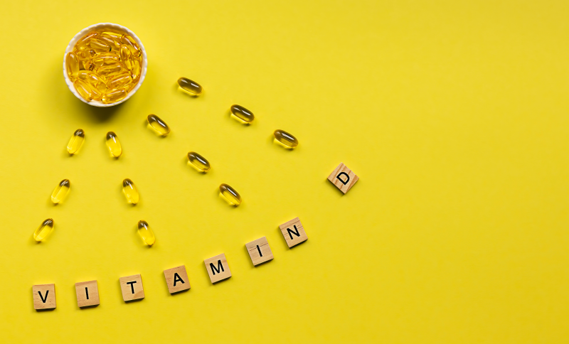 Vitamin D capsules