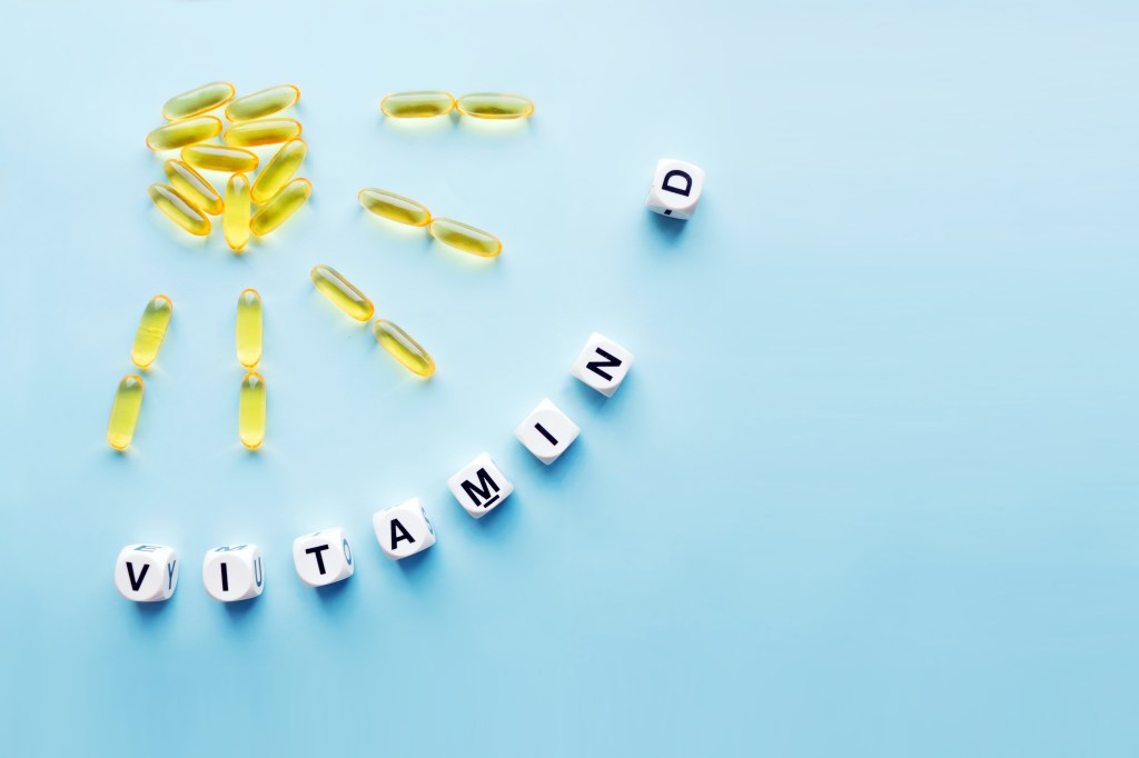 Vitamin D supplements from sun rays  