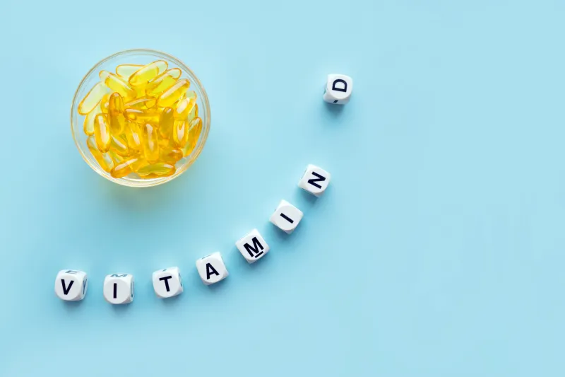 Vitamin D capsules