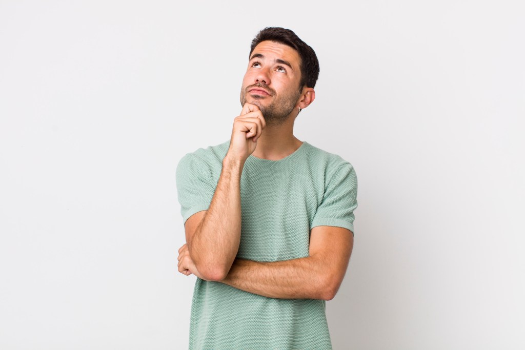 Man questioning