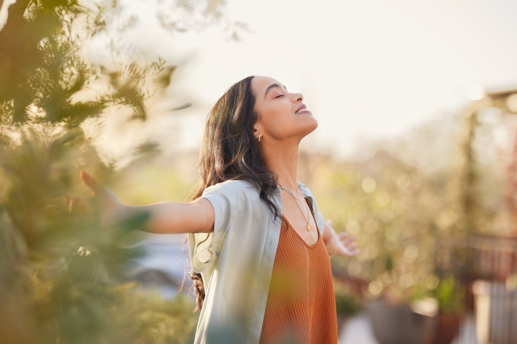 Happy woman