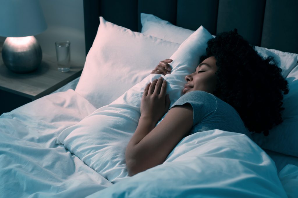 Woman sleeping