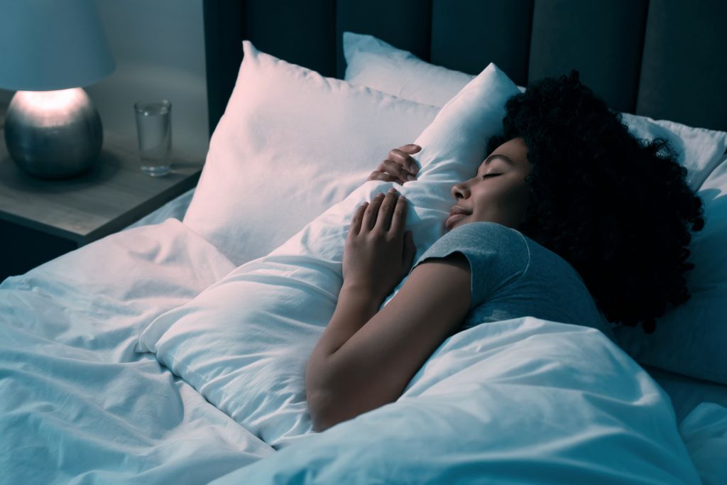 Woman sleeping