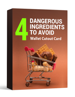 4 Dangerous Ingredients to Avoid – Wallet Cutout Card