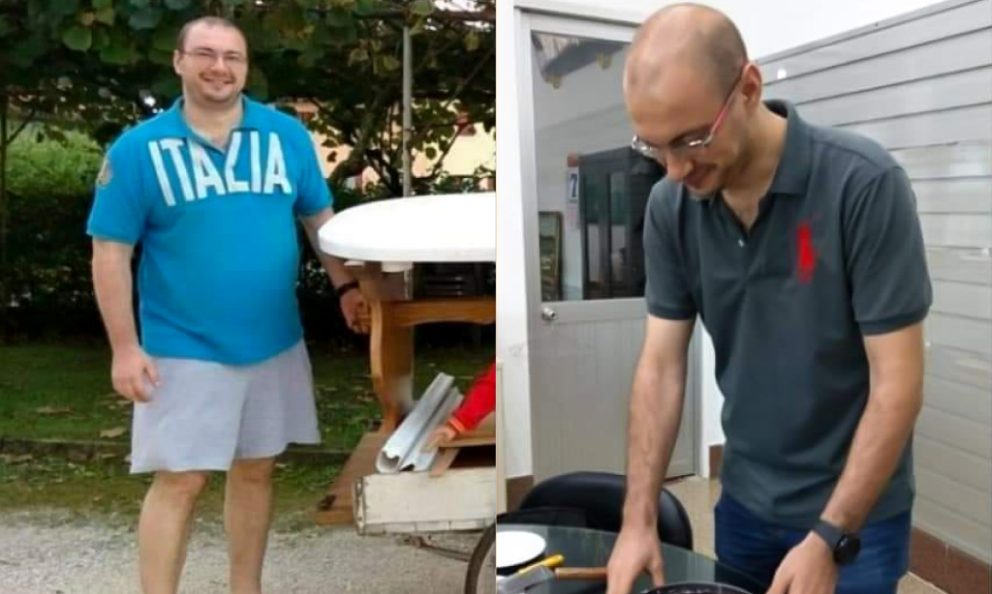 Before and after image of Pizzolato Enrico
