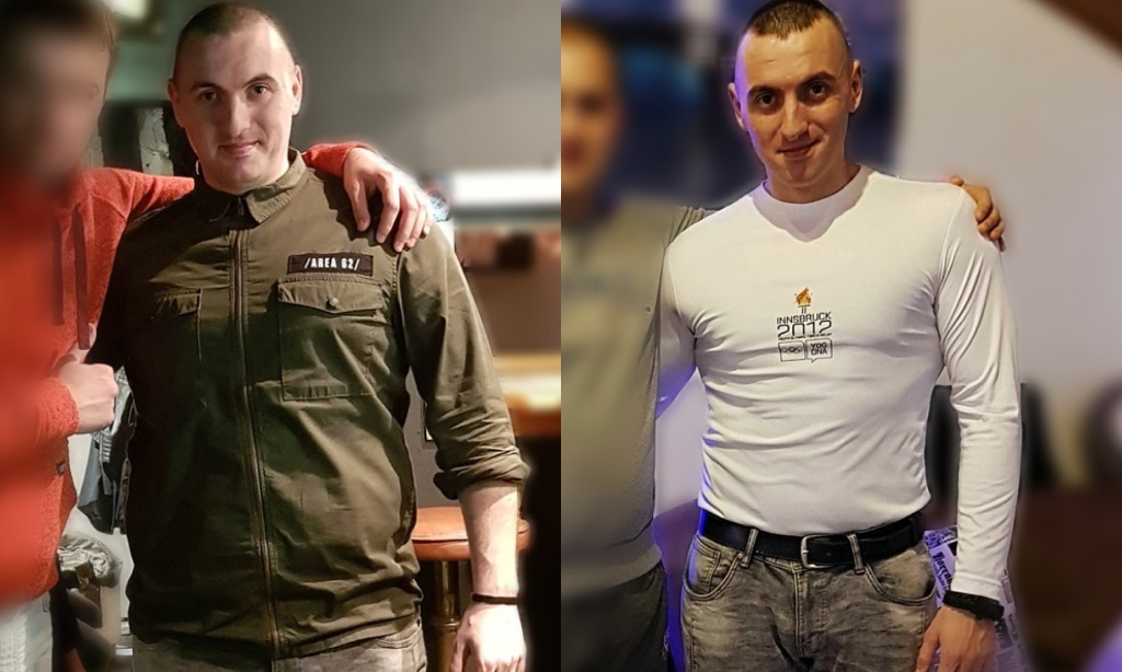 Before and after image of Dejan Rakovic