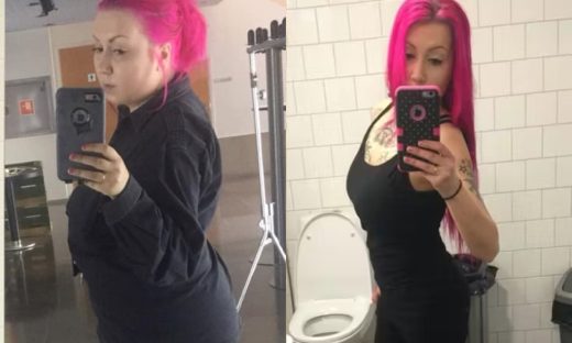 Before and after image of Daisy Friman