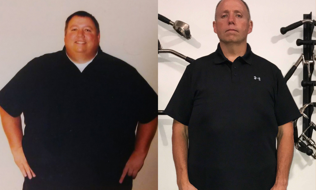 Before and after image or Steven Schaafsma