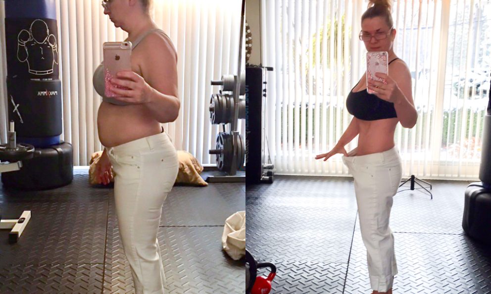 Before and after image of Terrie Kovacevic