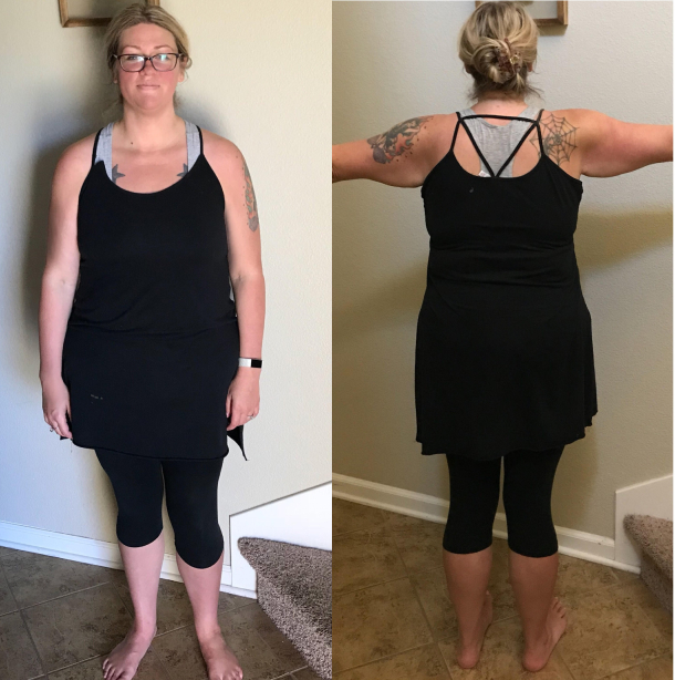 After images of Carissa Kelly