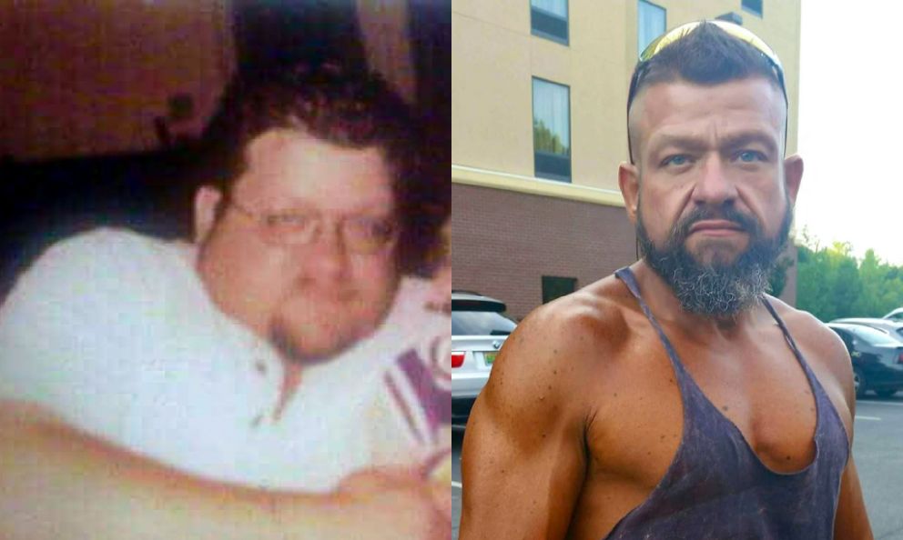 Before and after image of Ron G.