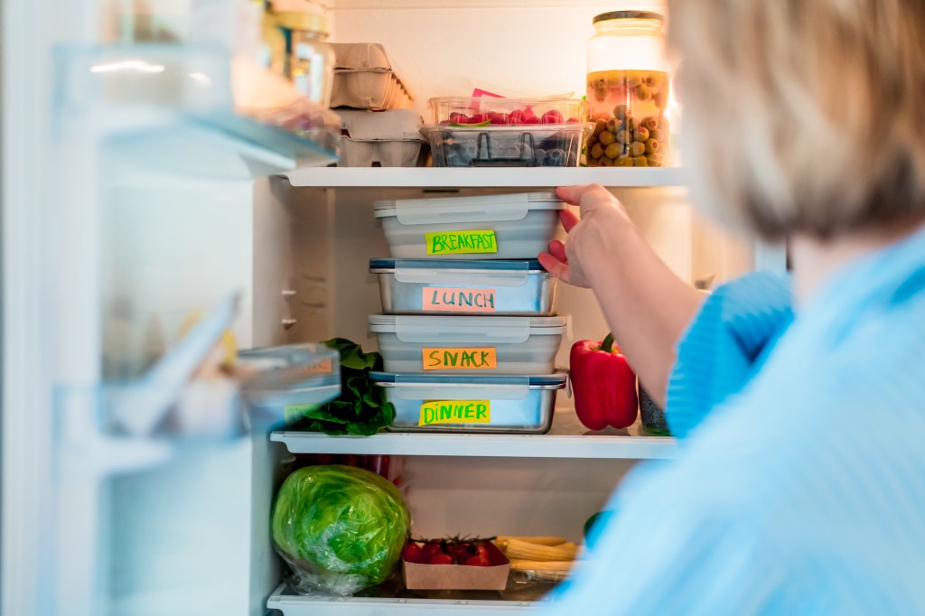 Meal prep concept