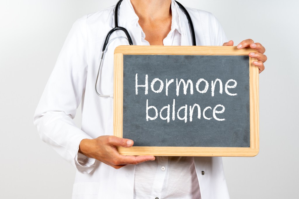 Hormone balance sign