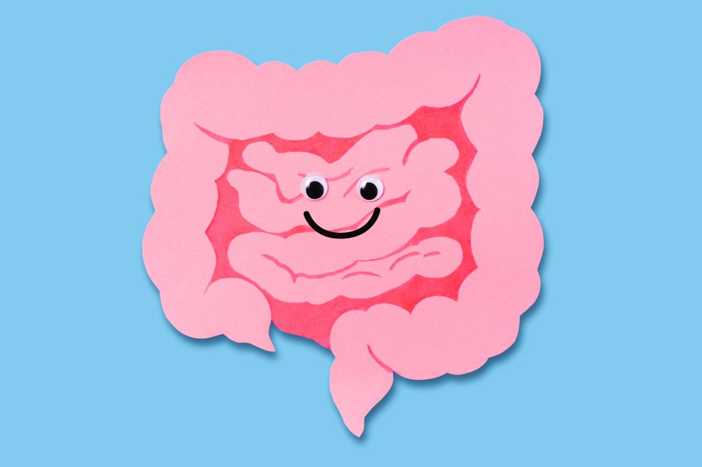 Healthy gut concept