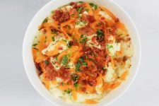 Keto Loaded Mashed Potatoes
