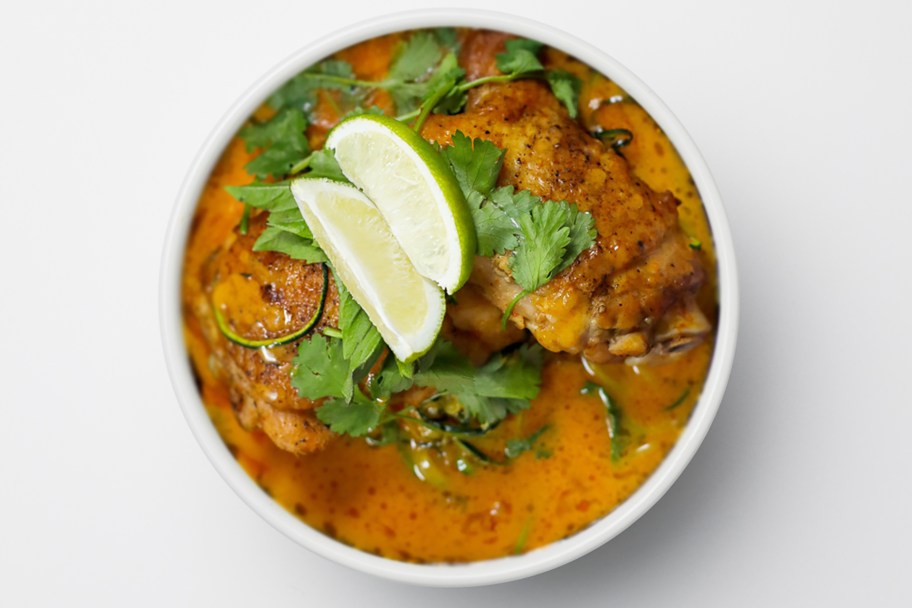 Low-Carb Thai Chicken Coconut Red Curry