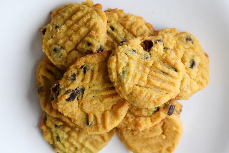 Keto Pumpkin Cookies with Chocolate Chips