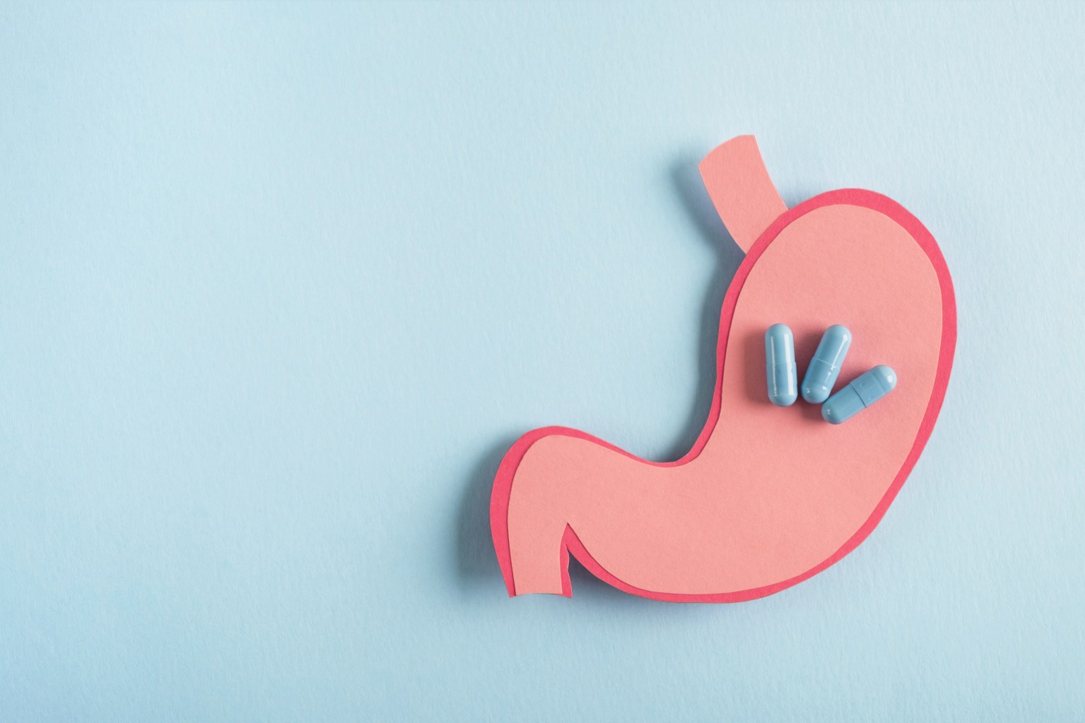 Supplements in a stomach 