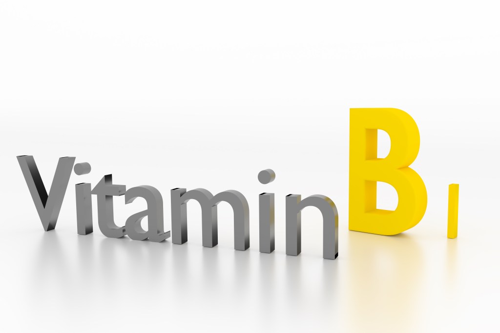 Vitamin B1 illustration