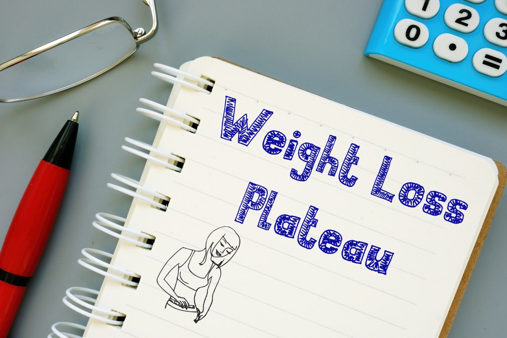 Weight loss plateau concept