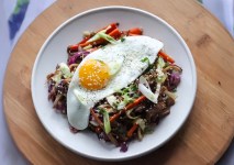 Asian pork slaw