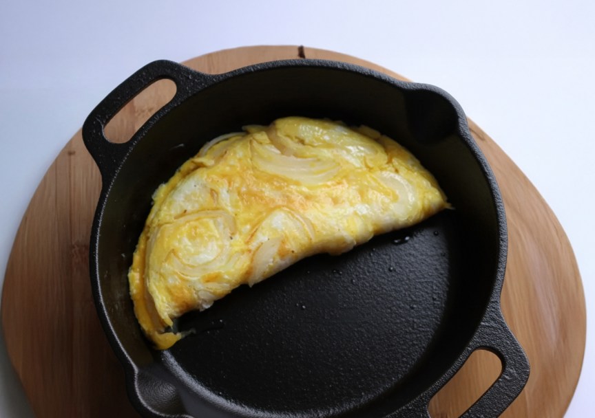 Cheese & Onion Omelet